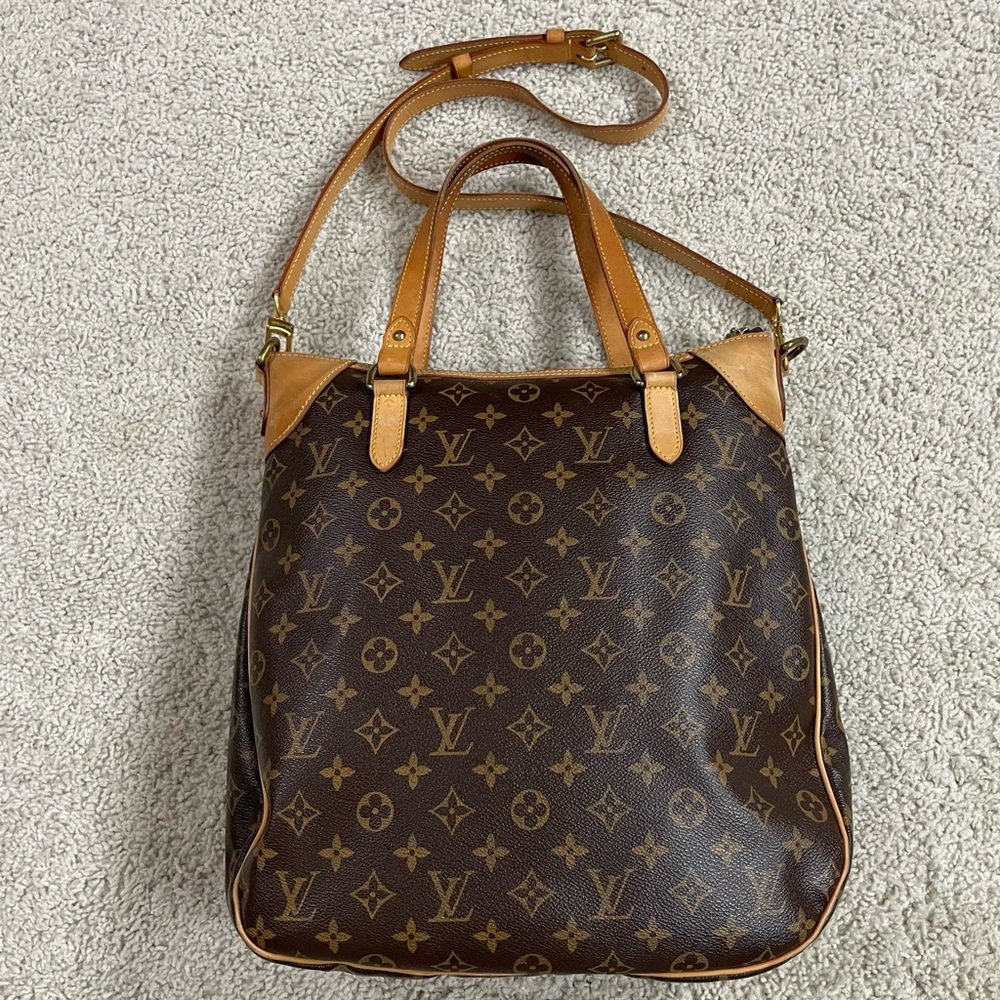 LOUIS VUITTON Vintage ODEON GM Convertible LV Coated Canvas MONOGRAM Purse BAG - Picture 3 of 8